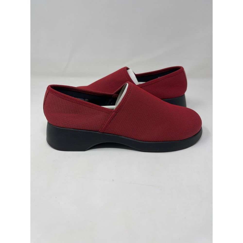Vintage Aerosoles Main Stretch Red Slip On Shoes Womens Size 8B Comfort Casual - Picture 4 of 12